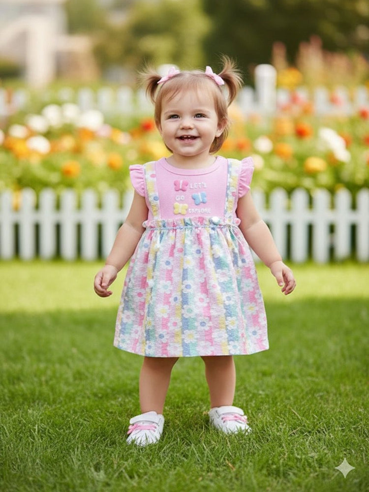 KIKO Cotton Dunagree Set for New Born Baby
