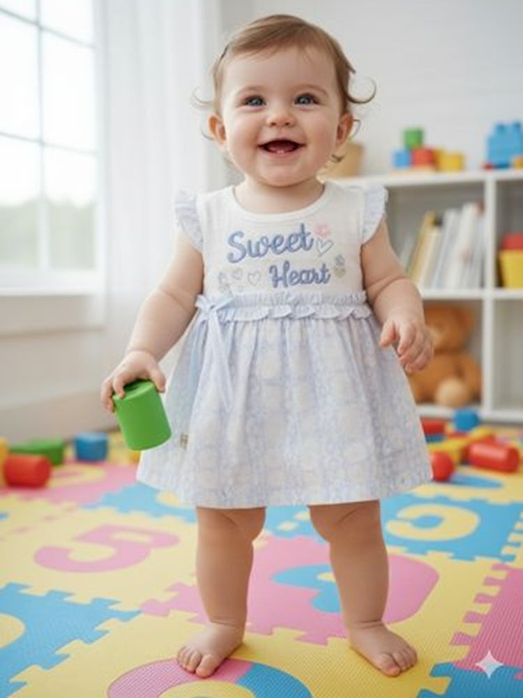 KIKO Pure Cotton Fit & Flare Dress