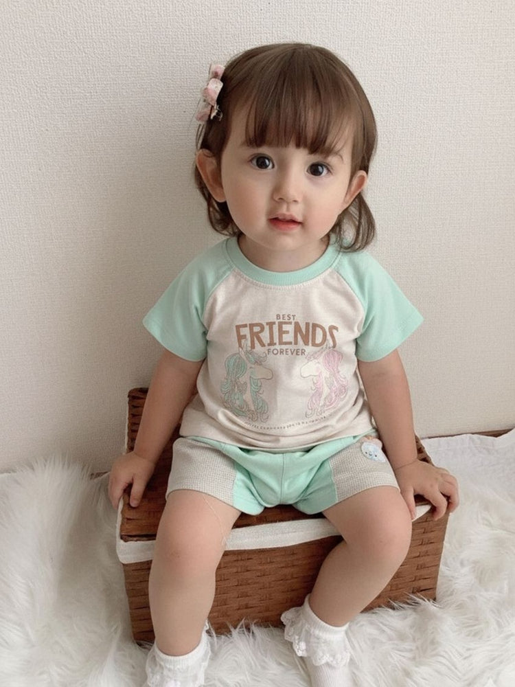 Baby's Day Girls Pure Cotton Clothing Set