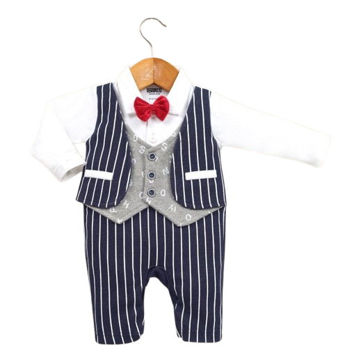 Pompidou Full Sleeves Rompers For Baby Boys