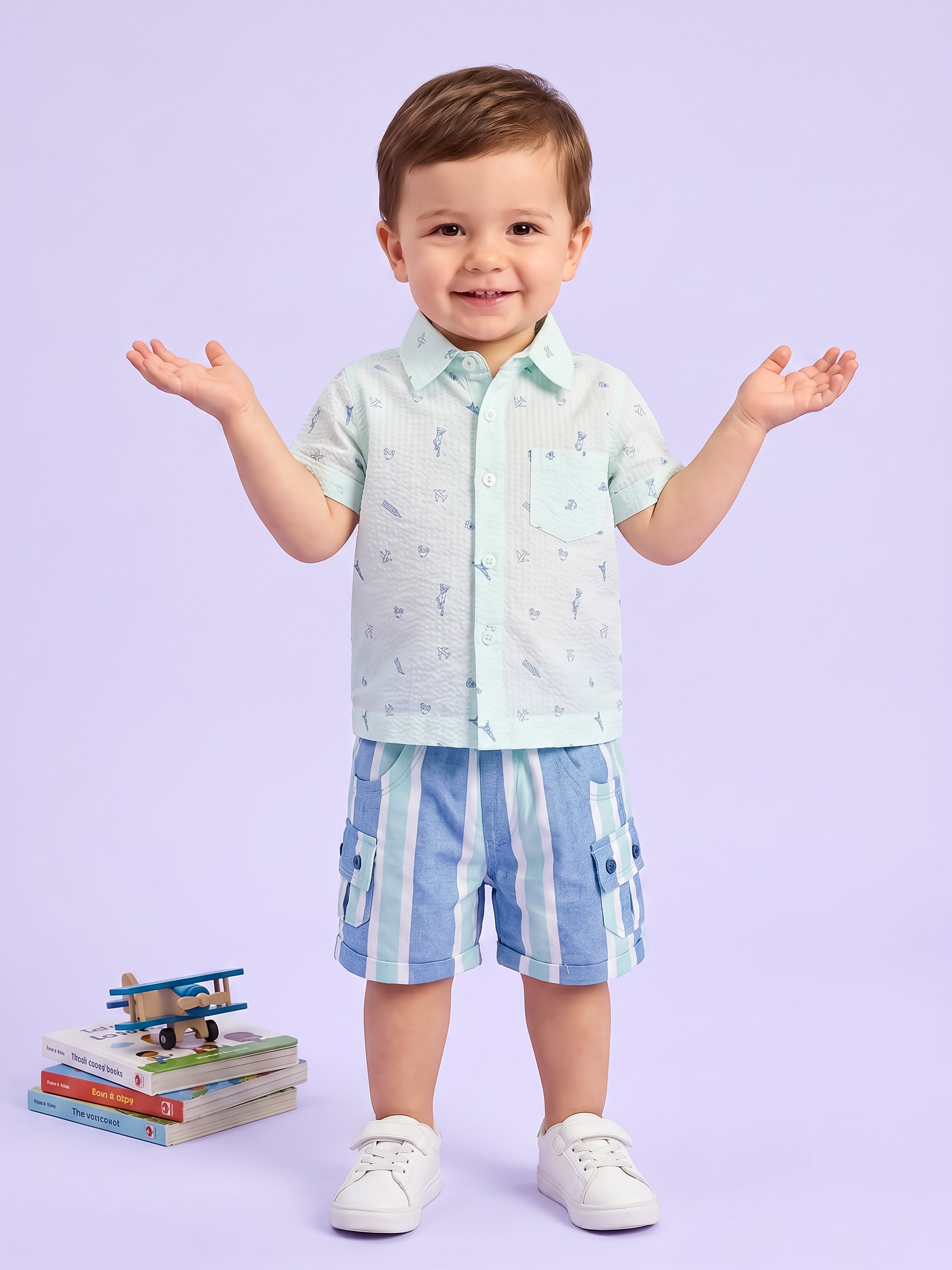 Infant & Toddler Boys Playwear Set