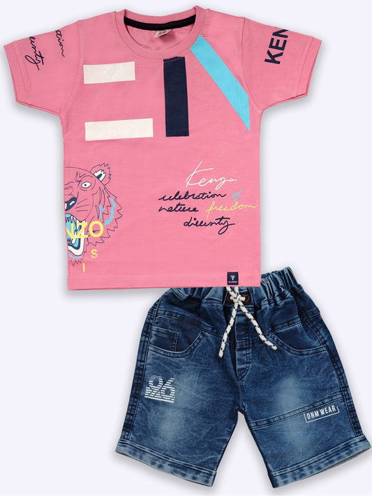 Choo Choo Toddler Boy Outfit Summer Clothing Set