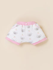 Baby Girl Clothing Set with Top, Shorts & Bodysuit