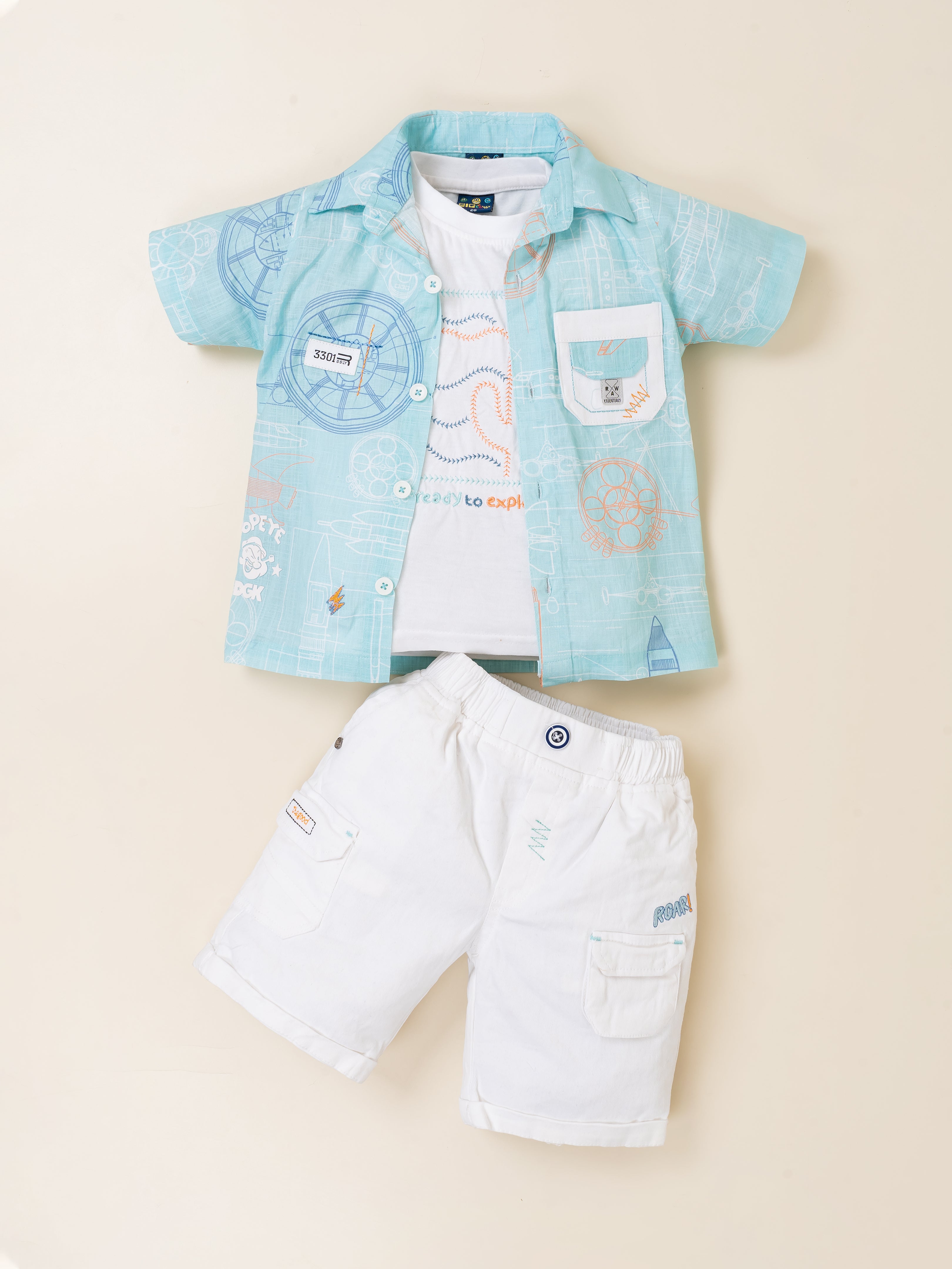 Premium Kids Wear Latest Fashion Summer Boys Outfit