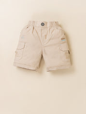 Boys Casual Layered Shirt & Shorts Set