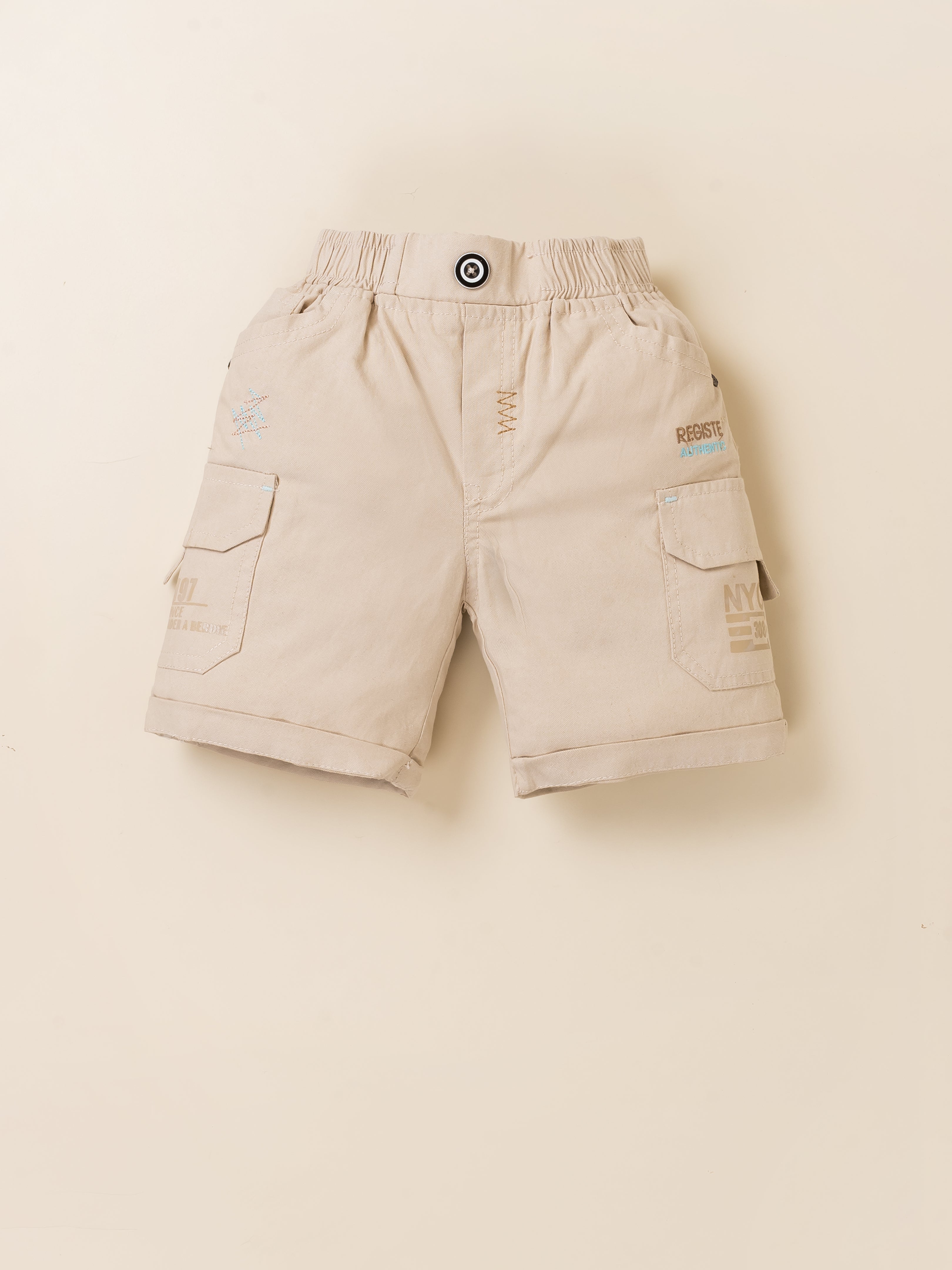 Boys Casual Layered Shirt & Shorts Set