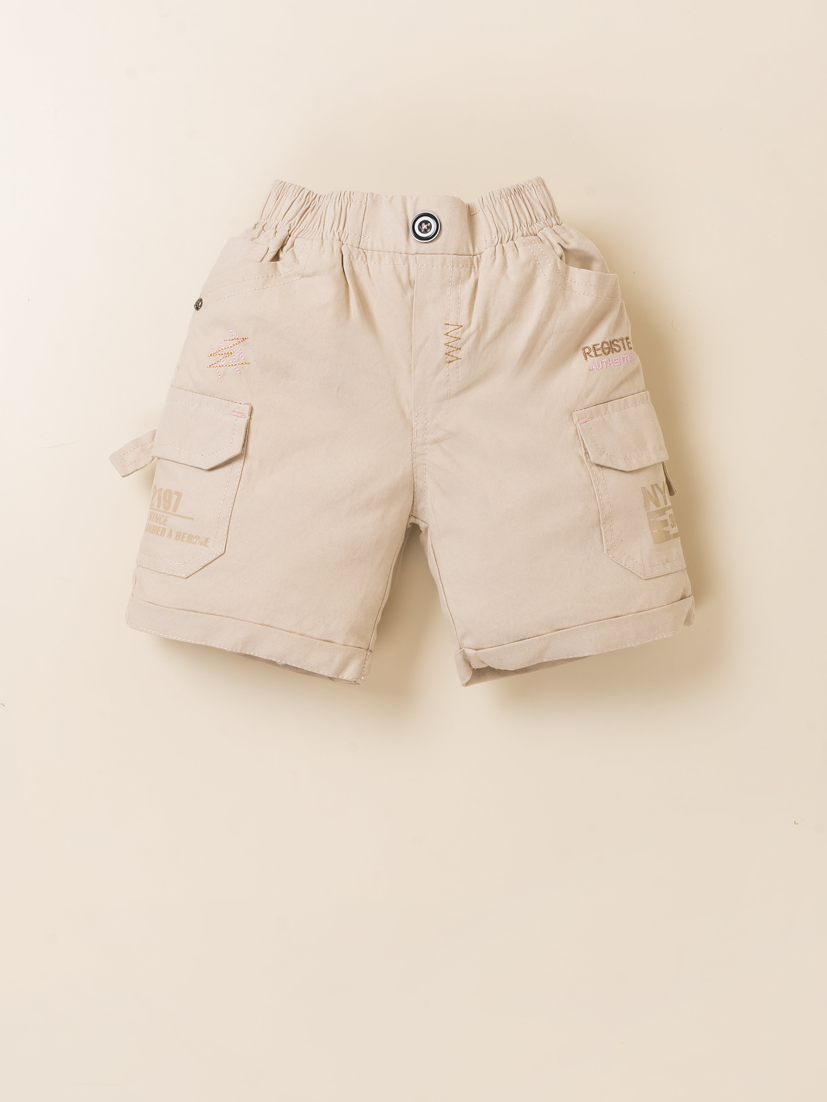 Boys Casual Layered Shirt & Shorts Set