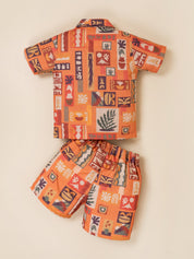 Toddler Boys Printed Casual Summer Wear