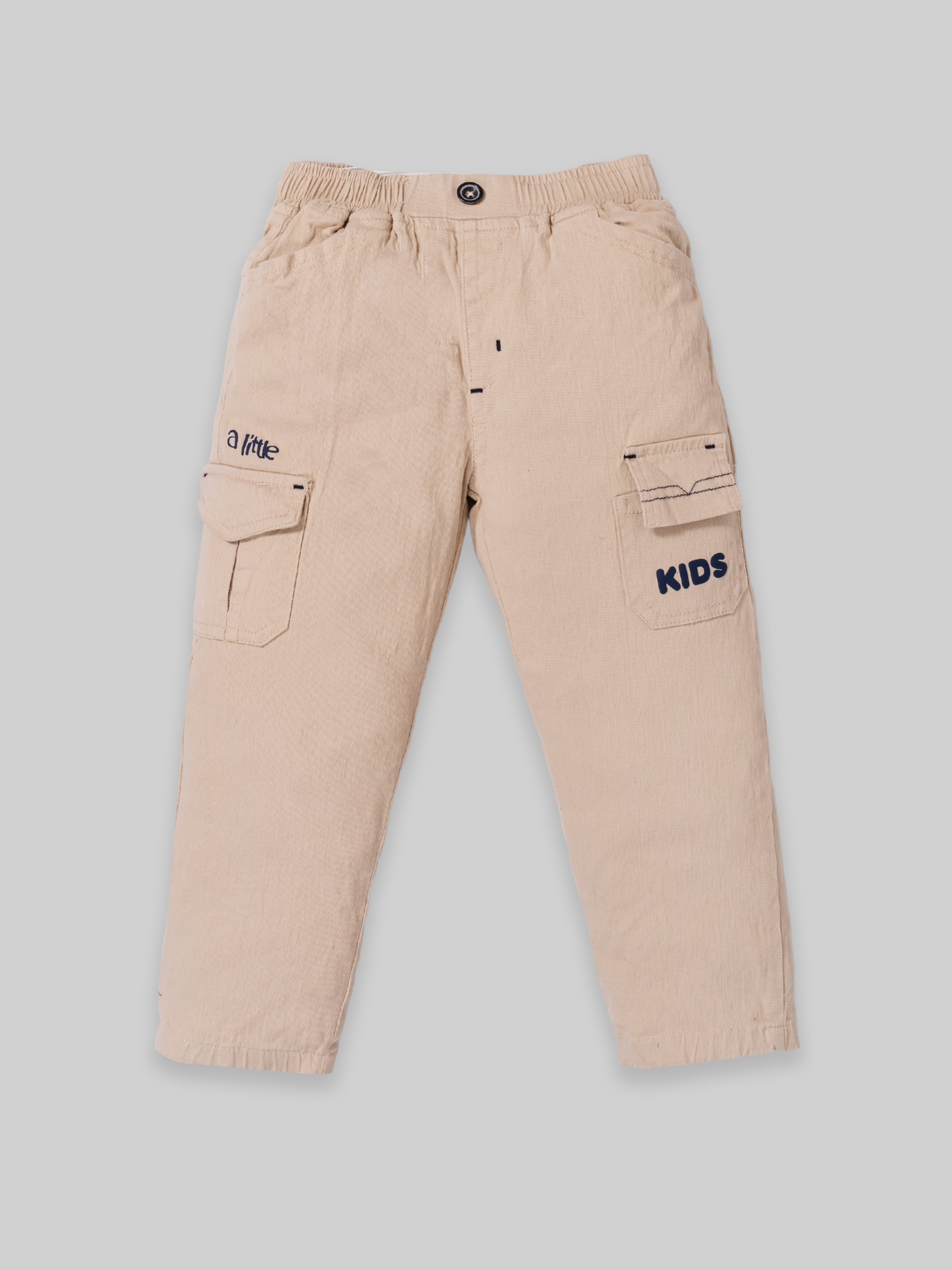 Boys Winter Sweatshirt & Full Pant Set | Navy & Red