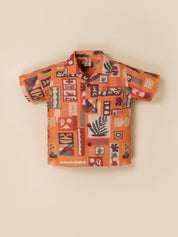 Toddler Boys Printed Casual Summer Wear