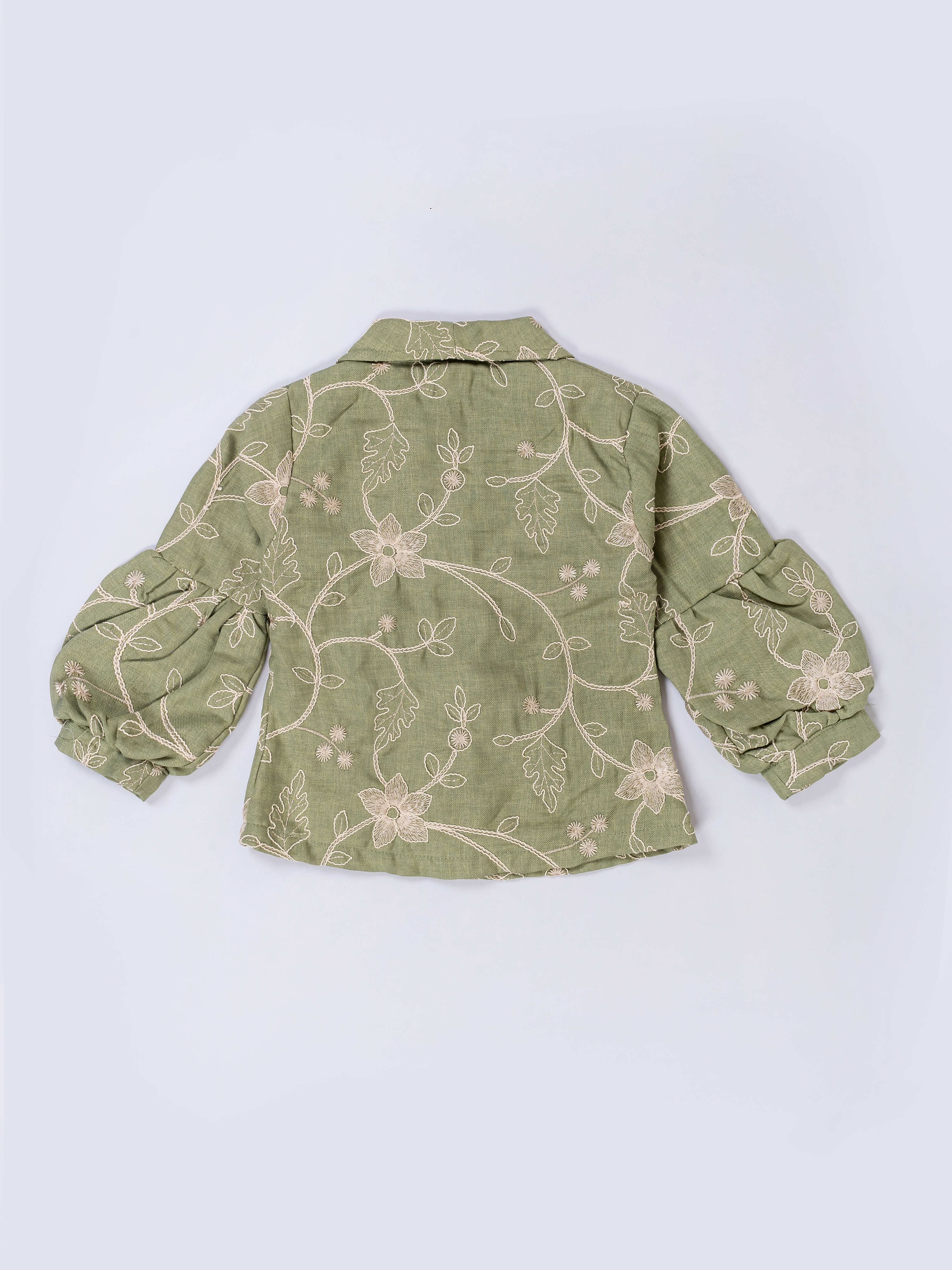 Full Sleeve Shirt and White Jeans Set