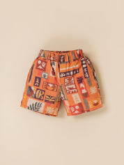 Toddler Boys Printed Casual Summer Wear