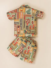 Toddler Boys Printed Casual Summer Wear