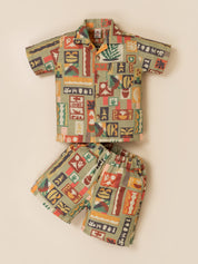 Toddler Boys Printed Casual Summer Wear
