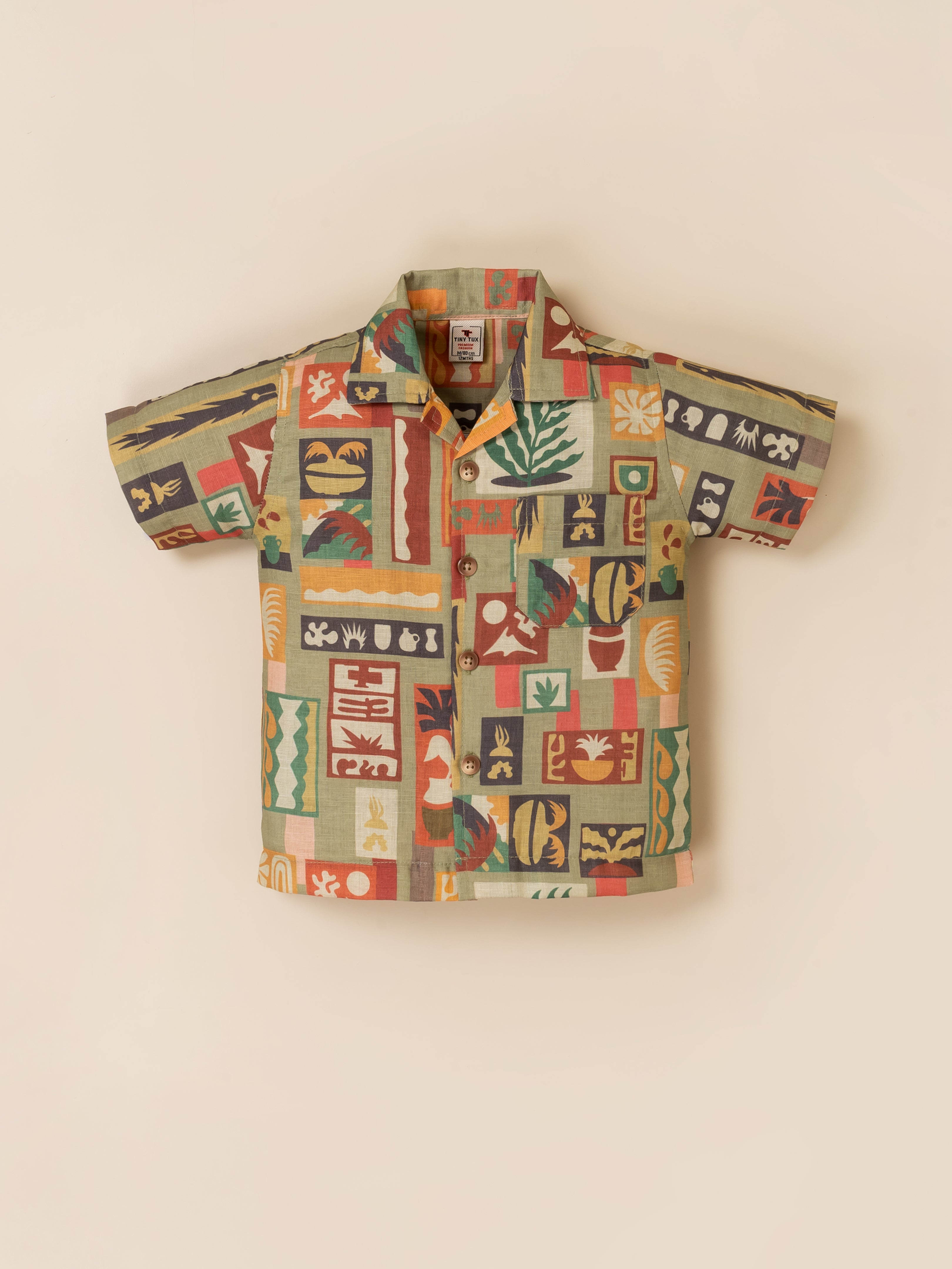 Toddler Boys Printed Casual Summer Wear