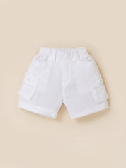 Boys Casual Plaid 3-Piece Summer Outfit
