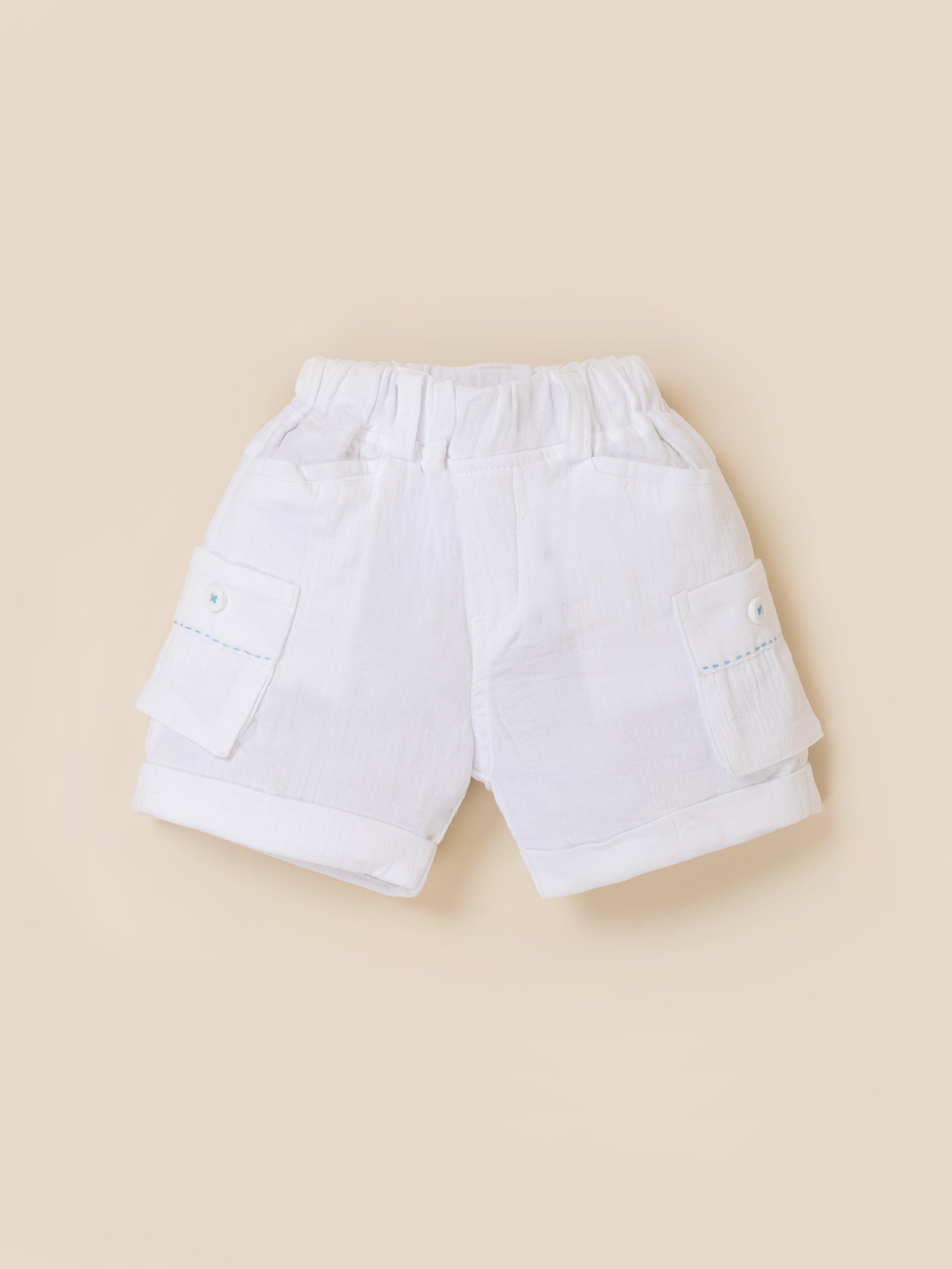 Boys Casual Plaid 3-Piece Summer Outfit