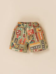 Toddler Boys Printed Casual Summer Wear