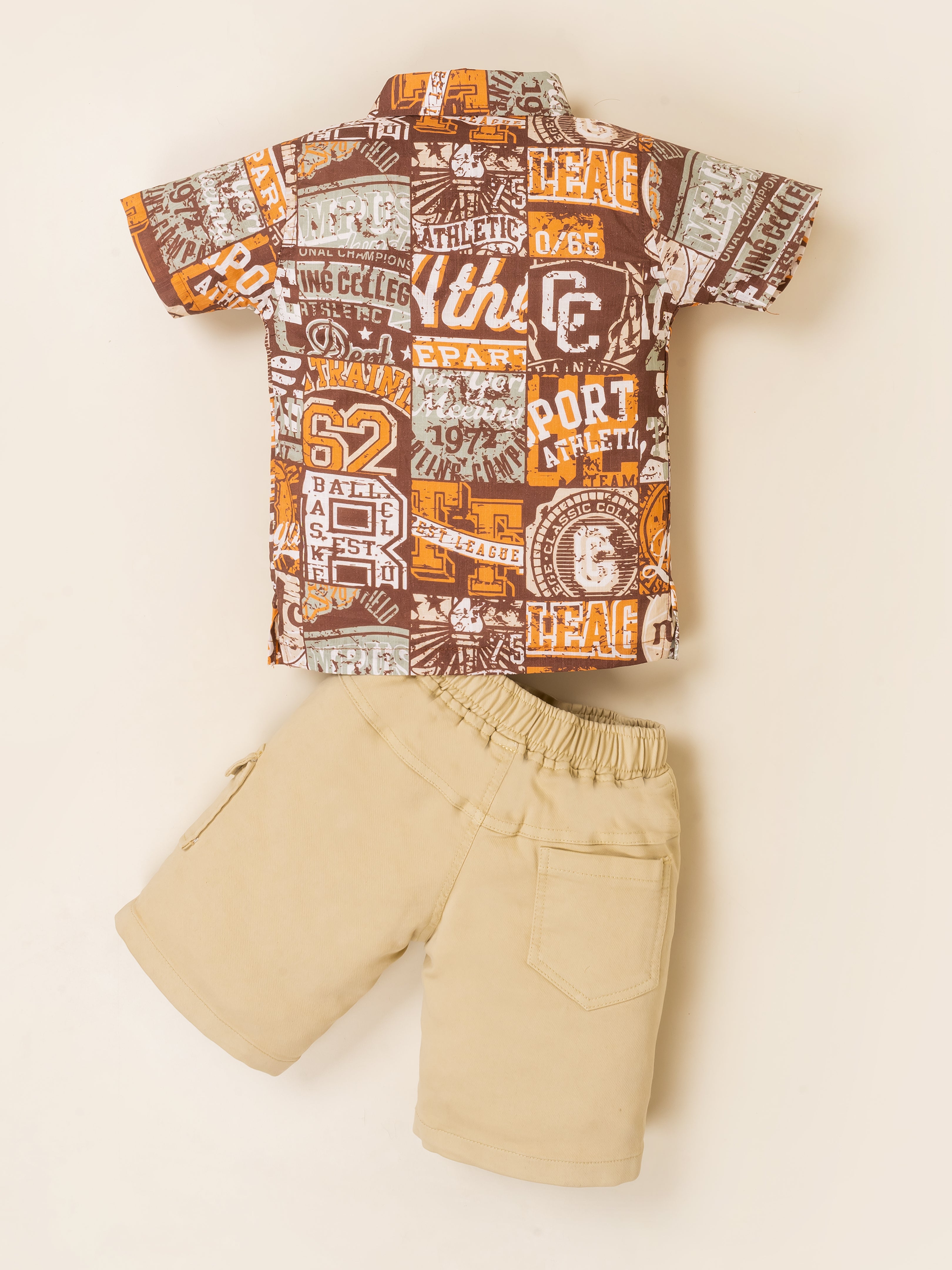 Kids Boys Urban Graphic Print Summer Set
