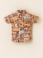 Kids Boys Urban Graphic Print Summer Set