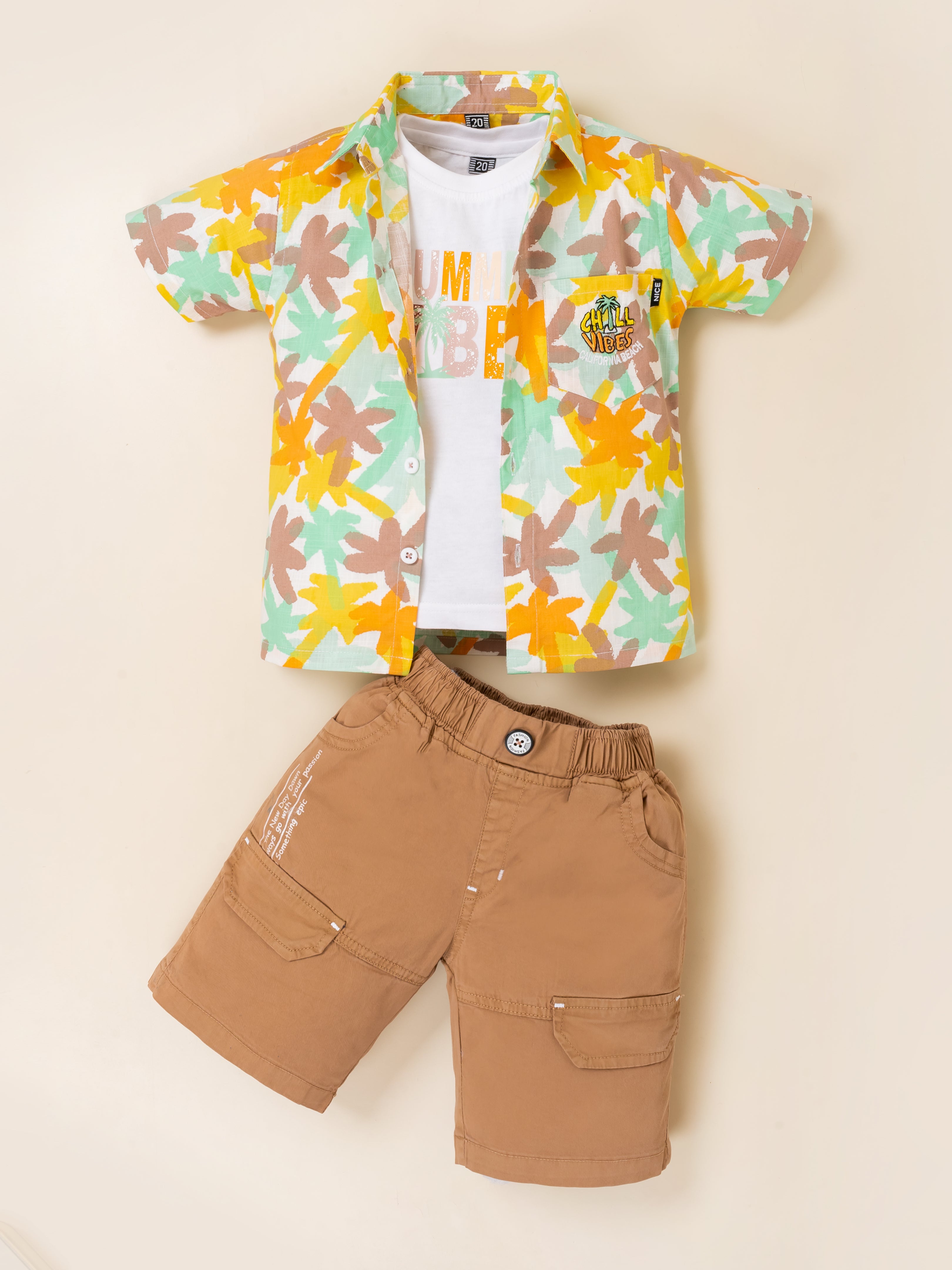 Modern Toddler & Boys Clothing Set for Summer