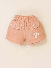 Keti Mini Girls Top, Shorts & Shrug Clothing Set