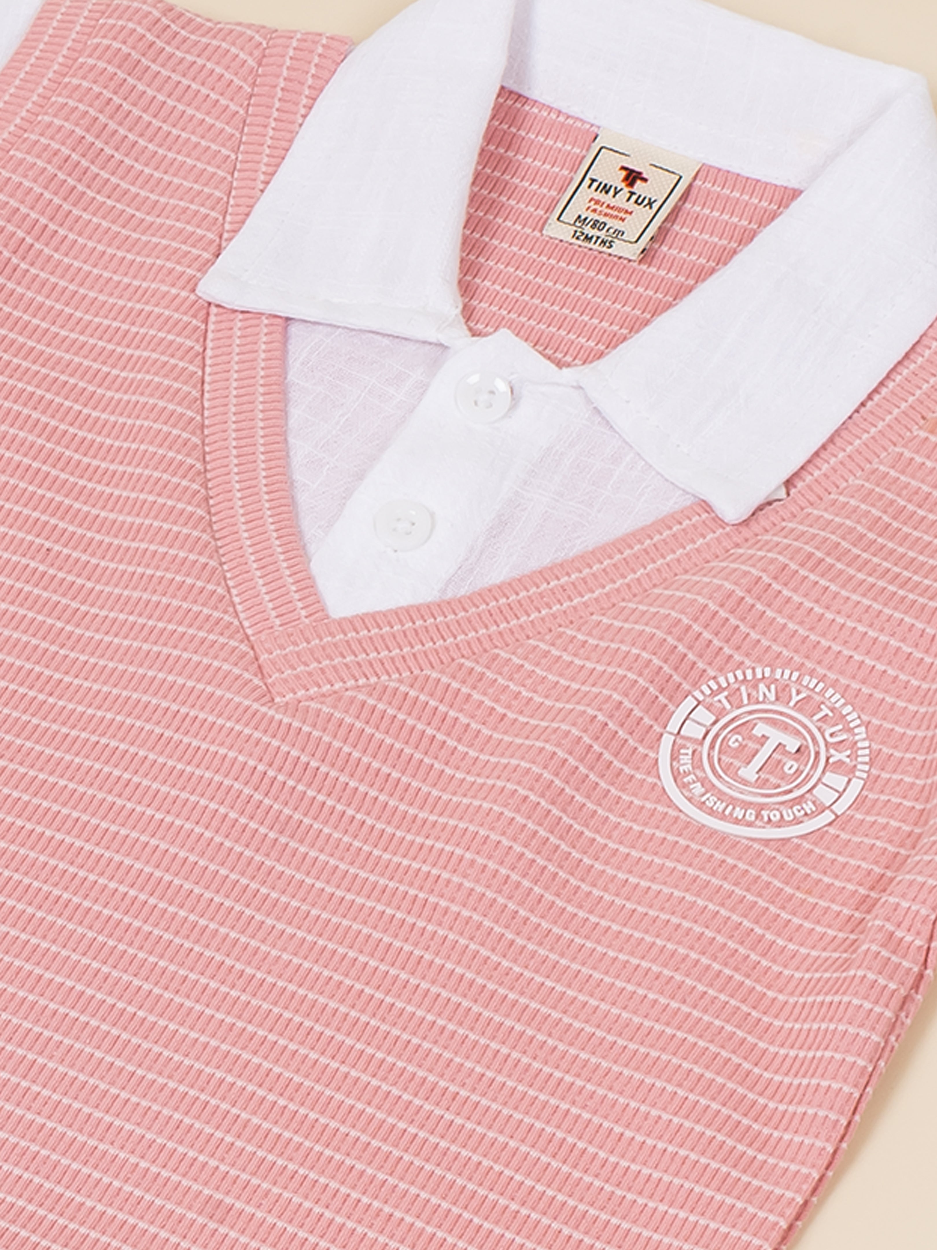 Polo Collar Stylish Summer Clothing for Boys