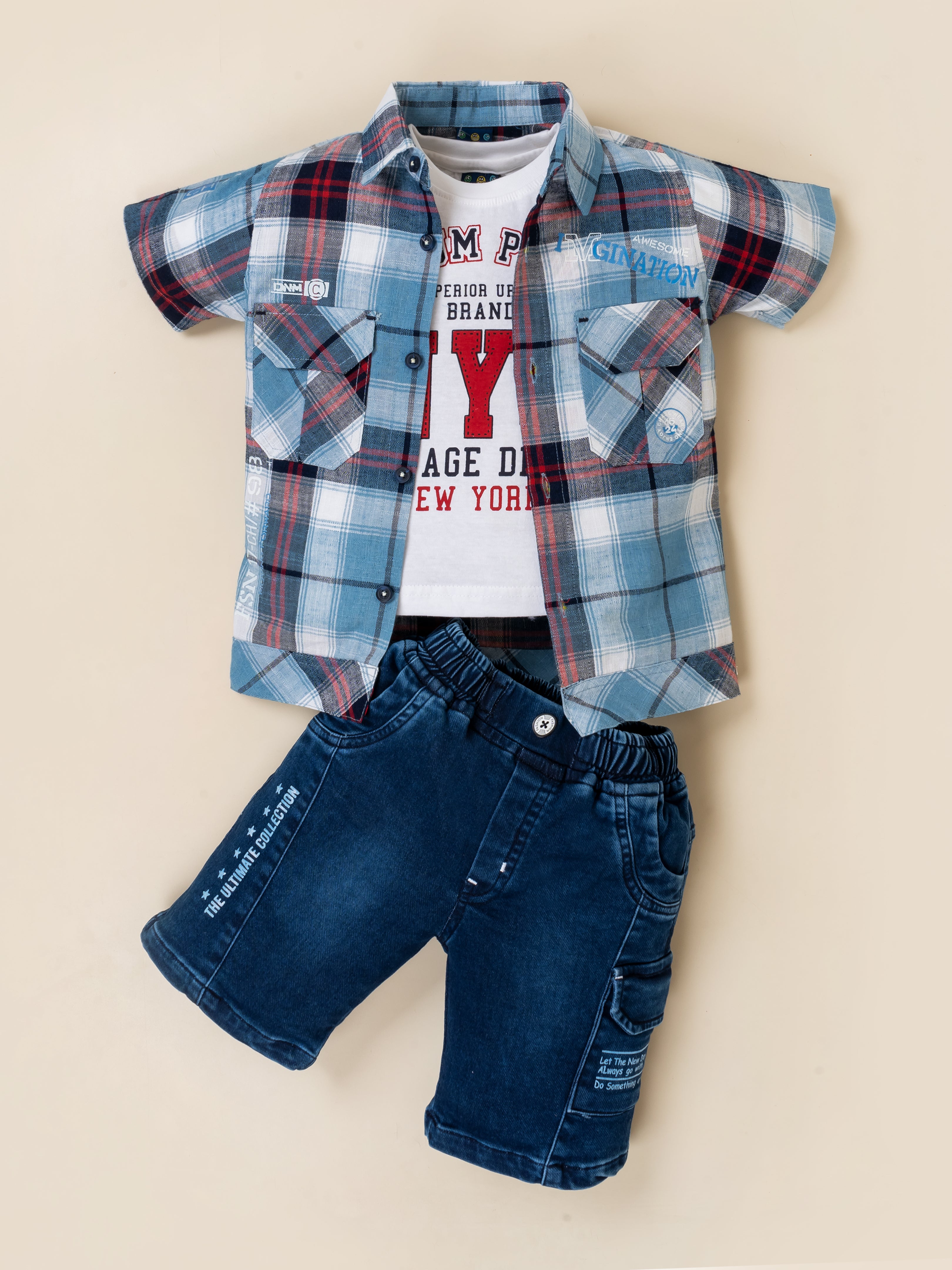 Kids Boys 3-Piece Casual Outfit