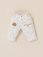 Baby Girl Jacket with Inner Top and pant Set