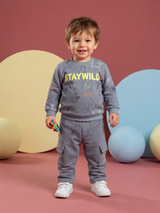 Boys’ Graphic Sweatshirt & Cargo Jogger Co-Ord Set