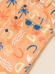 Boys Tropical Summer Outfit Set