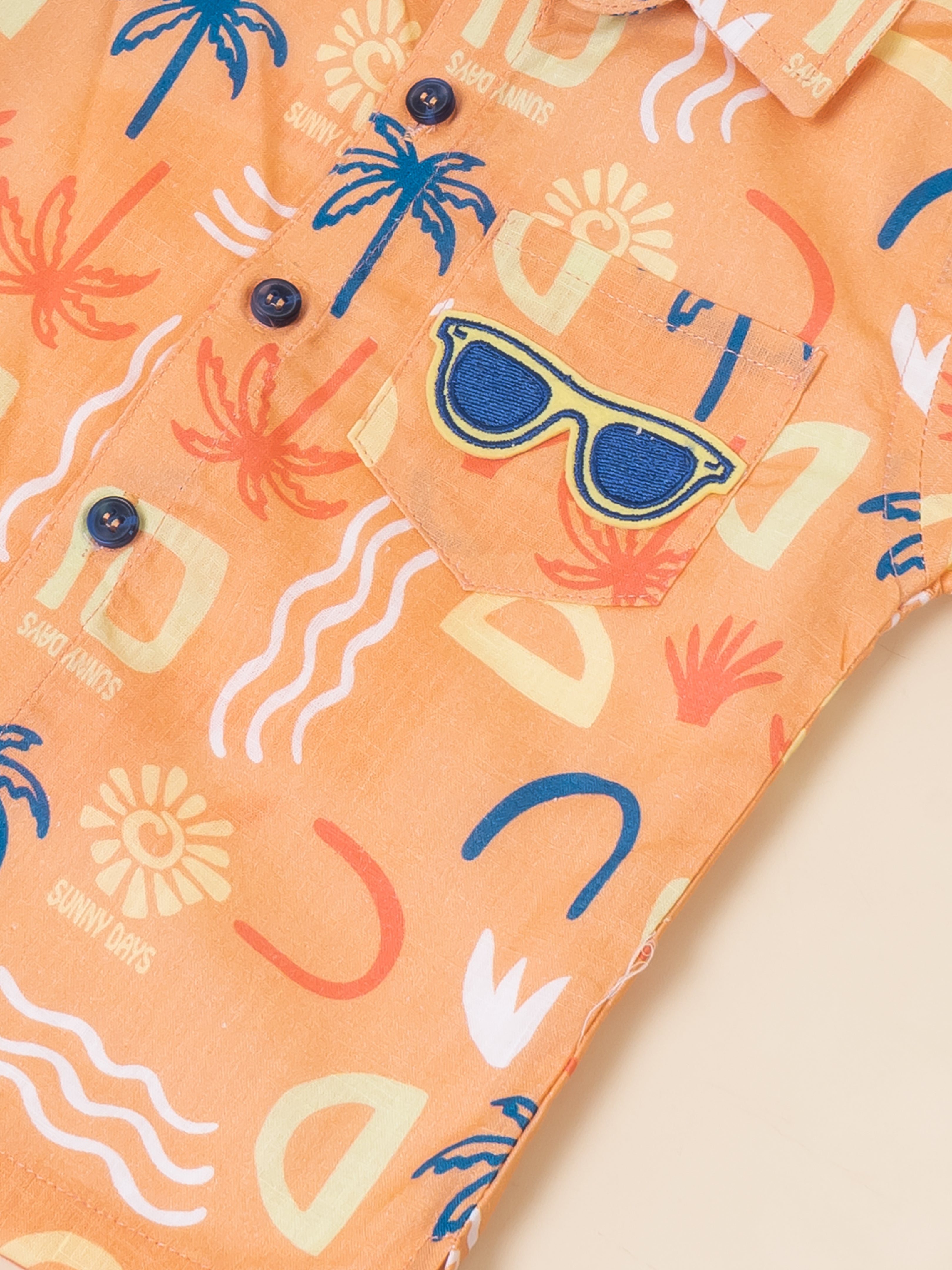 Boys Tropical Summer Outfit Set