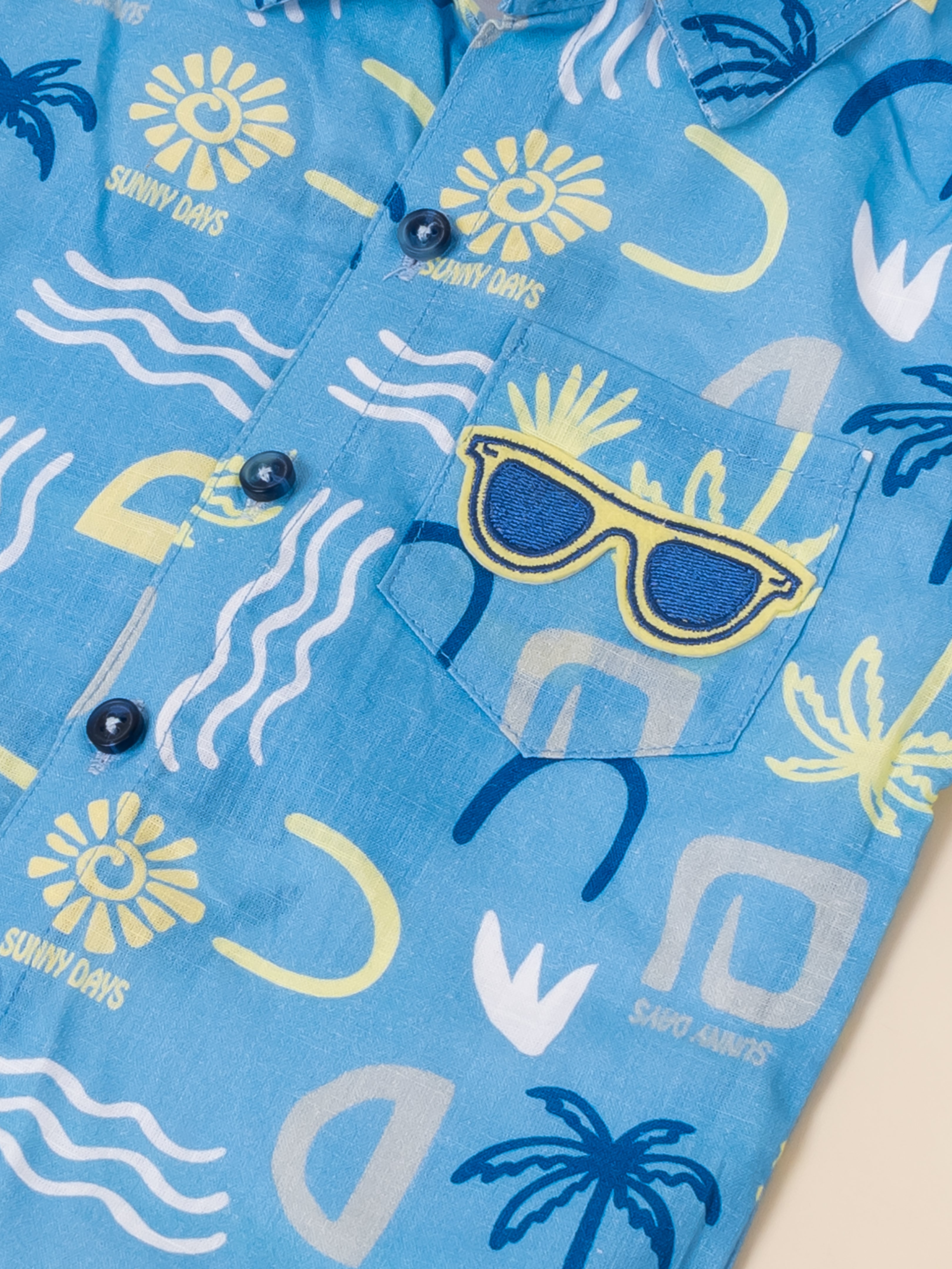 Boys Tropical Summer Outfit Set