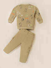 Boys’ Graphic Sweatshirt & Cargo Jogger Co-Ord Set