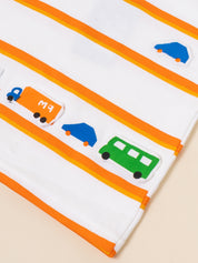 2-Piece Toddler Boy Striped Summer Set