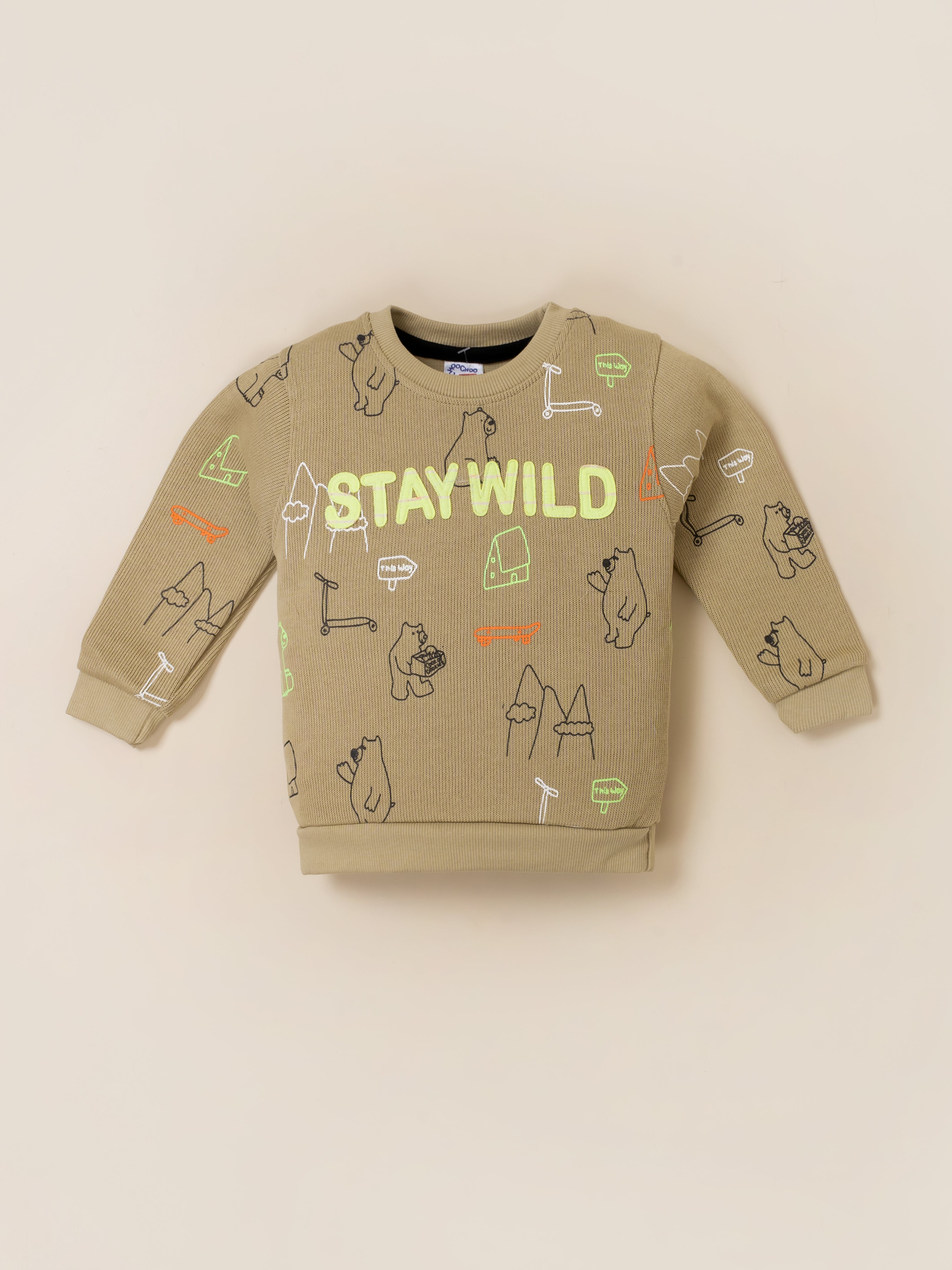 Boys’ Graphic Sweatshirt & Cargo Jogger Co-Ord Set