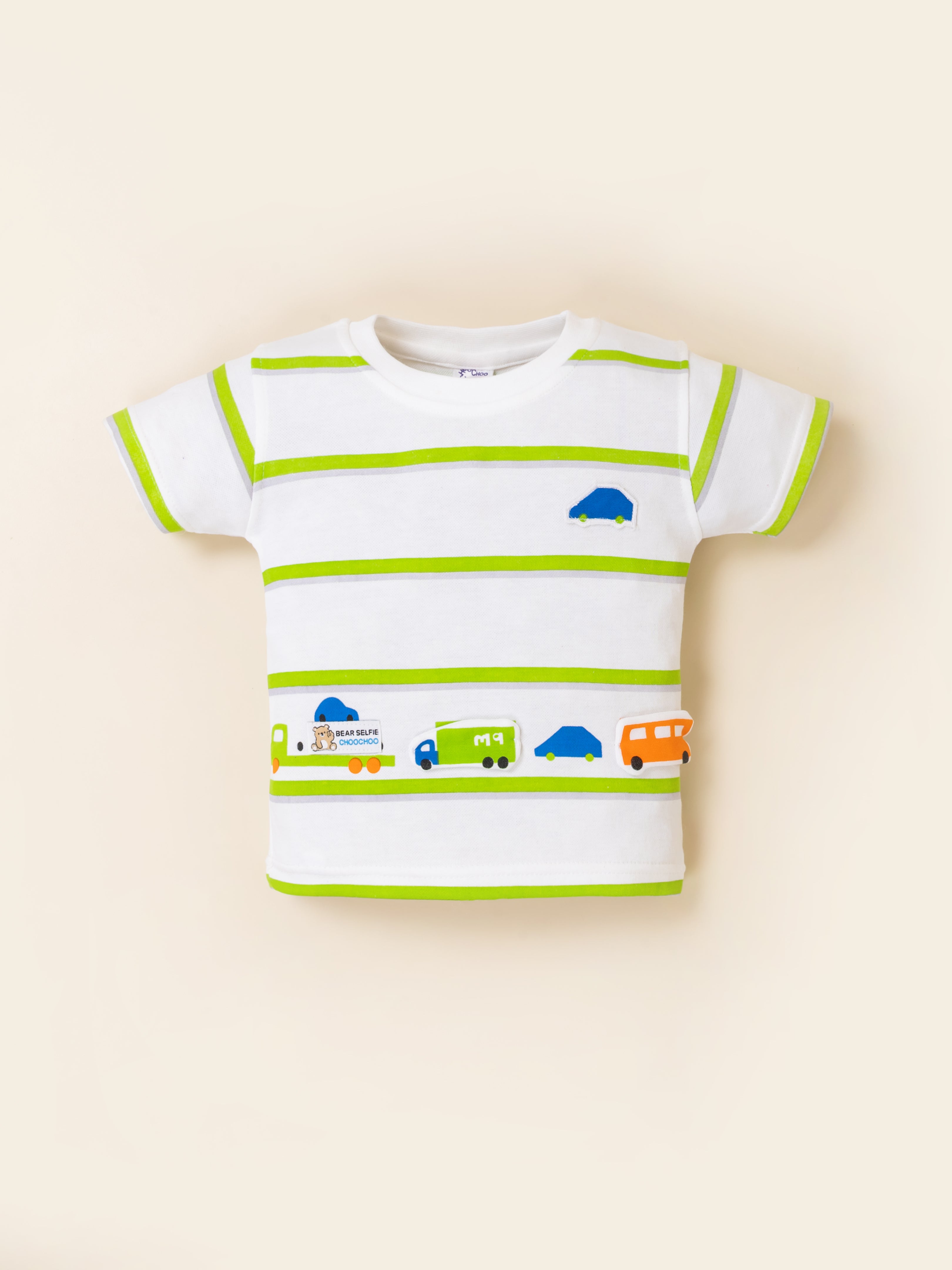2-Piece Toddler Boy Striped Summer Set
