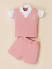 Polo Collar Stylish Summer Clothing for Boys