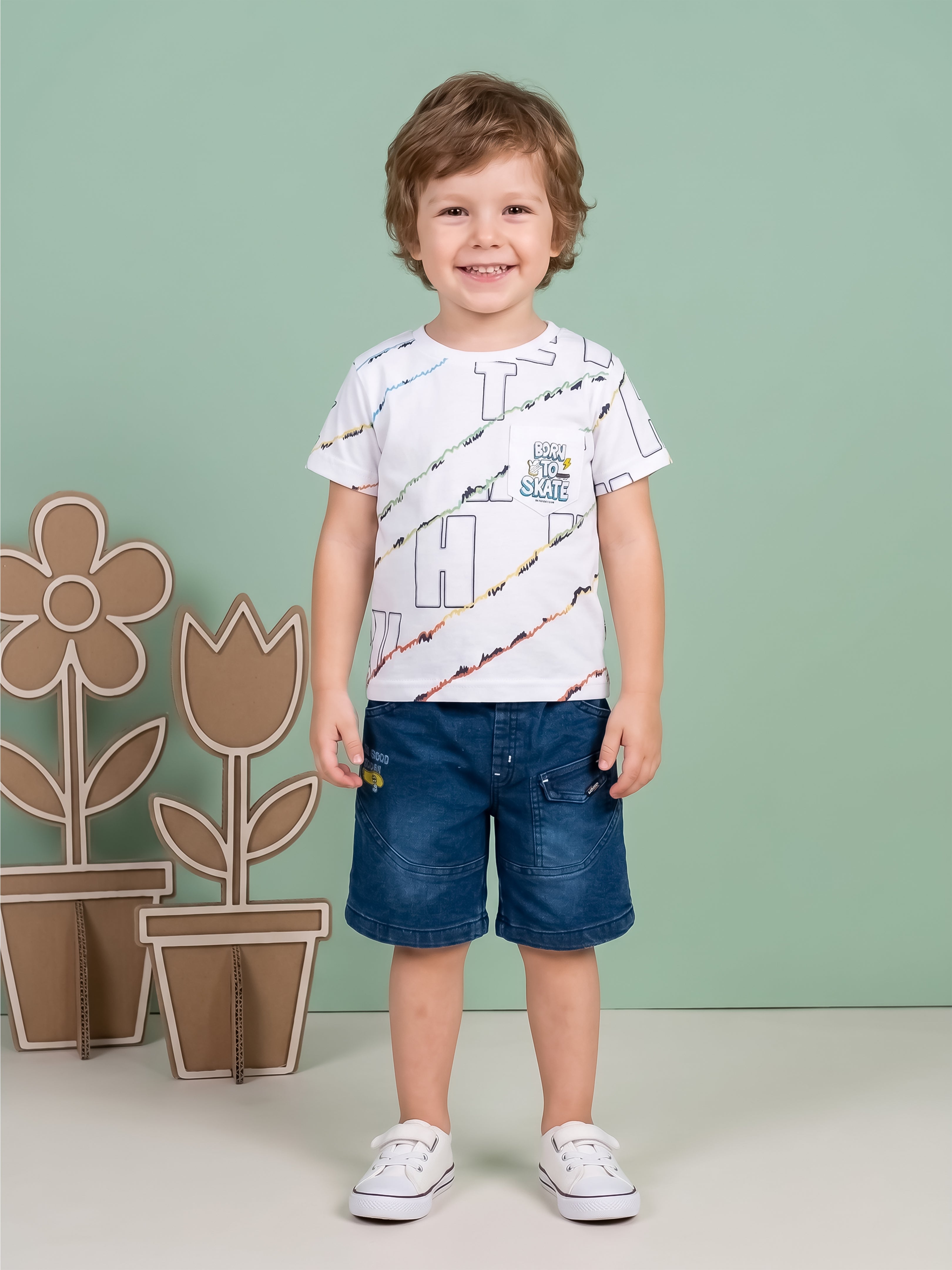 Premium Quality Casual T-Shirt  & Shorts for Summer
