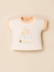 Baby Girl Clothing Set with Top, Shorts & Bodysuit