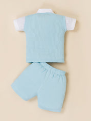 Polo Collar Stylish Summer Clothing for Boys