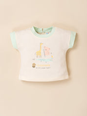 Baby Girl Clothing Set with Top, Shorts & Bodysuit