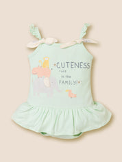 Baby Girl Clothing Set with Top, Shorts & Bodysuit