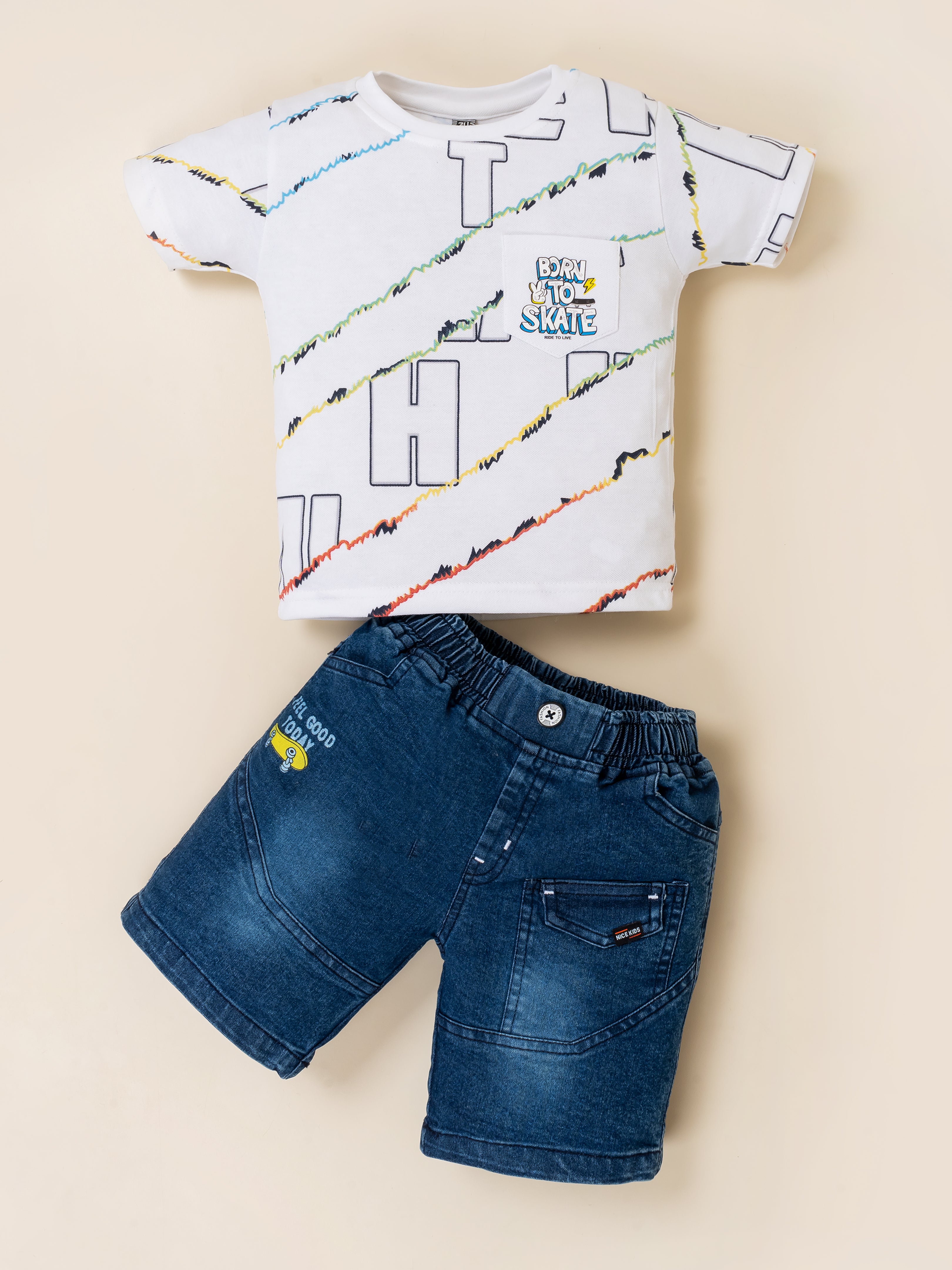 Premium Quality Casual T-Shirt  & Shorts for Summer