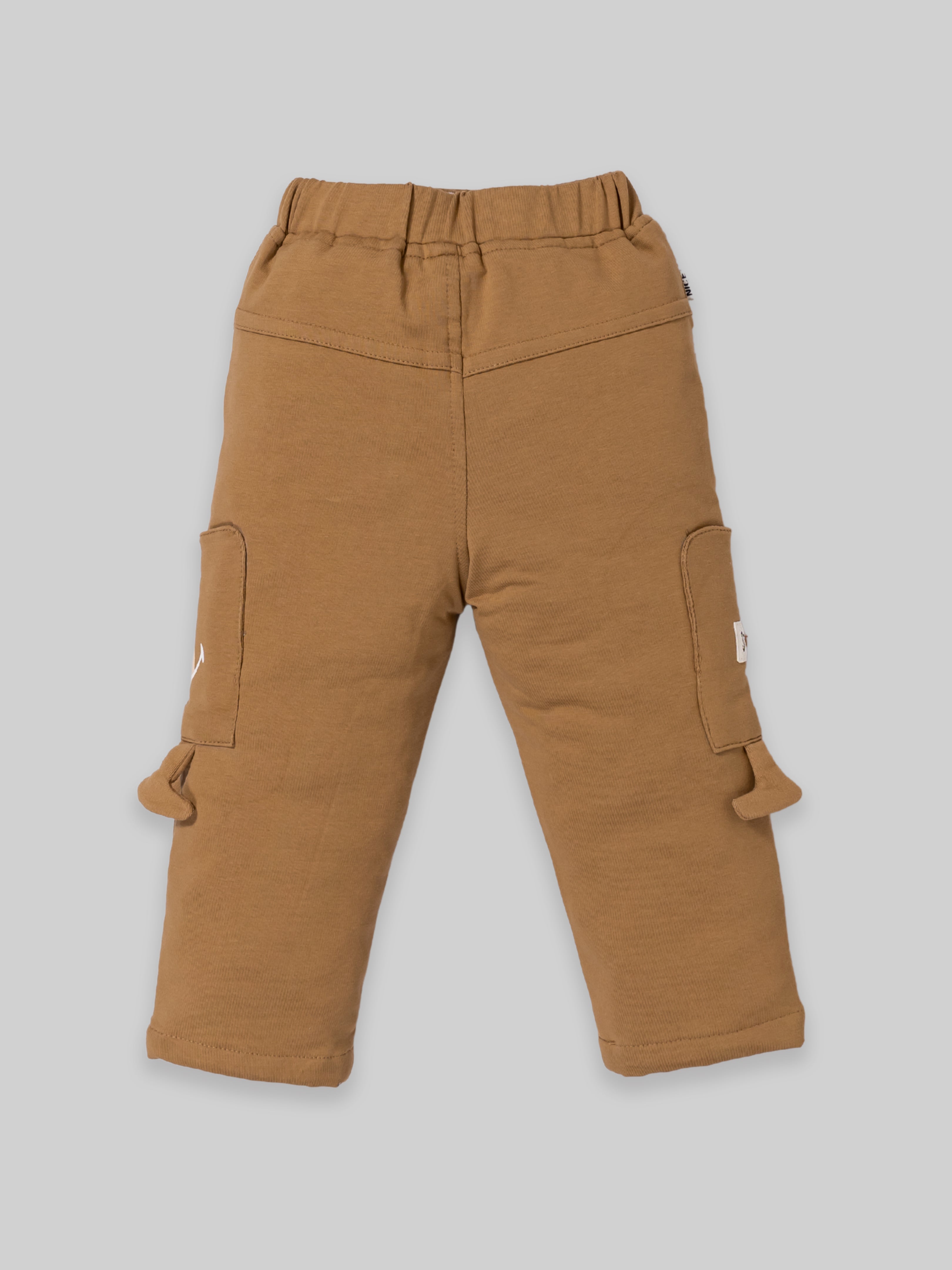 Toddler Boys’ 2-Piece Outfit Set – Long Sleeve Sweatshirt and Cargo Pants Set