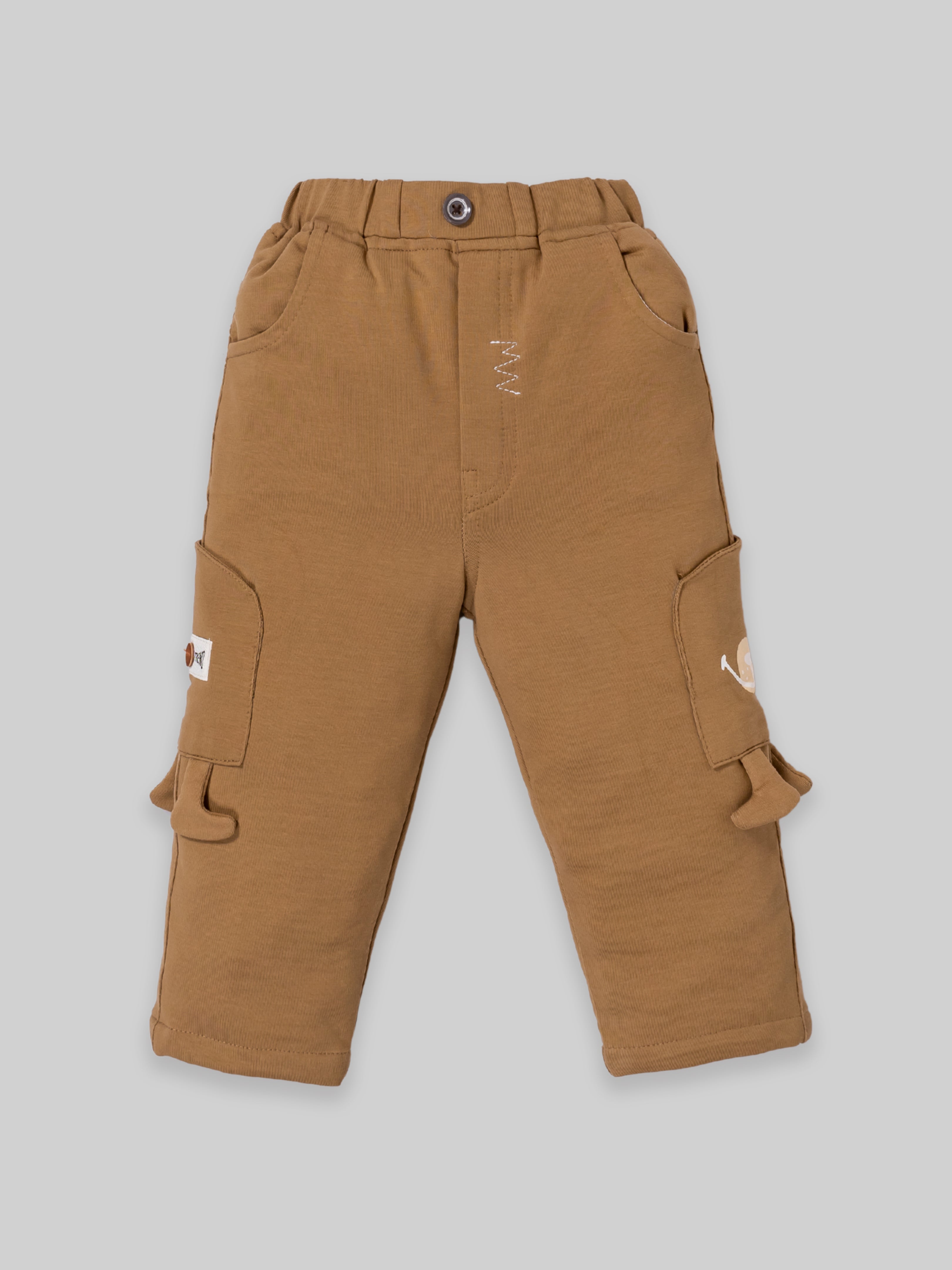 Toddler Boys’ 2-Piece Outfit Set – Long Sleeve Sweatshirt and Cargo Pants Set