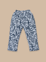 Boys Winter Outfit Set – Warm Sweatshirt & Pant | Navy & Brown