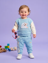 Baby Girls Sweatshirt with Jogger Pants