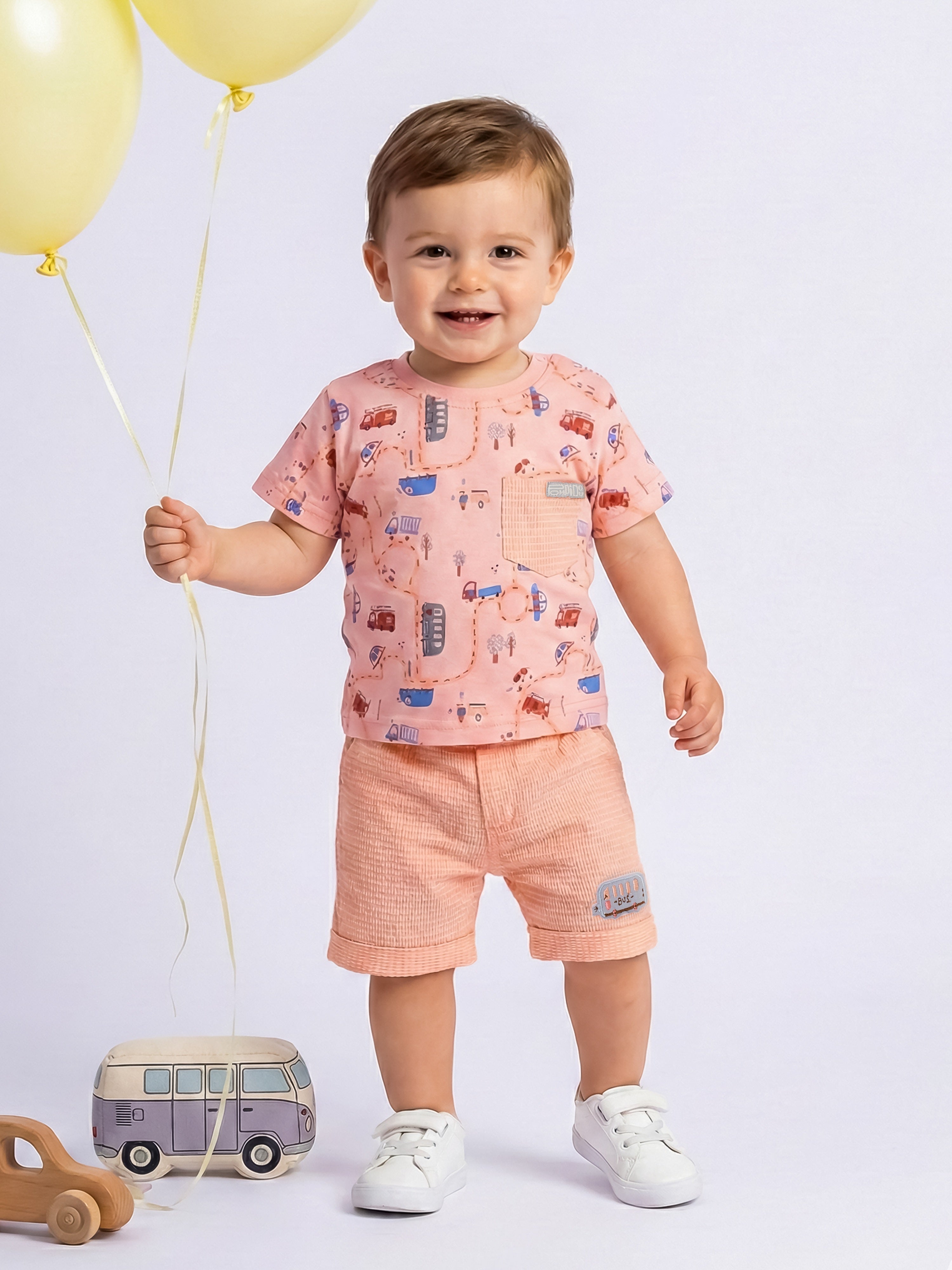 Baby Boys Casual T-Shirt with Shorts