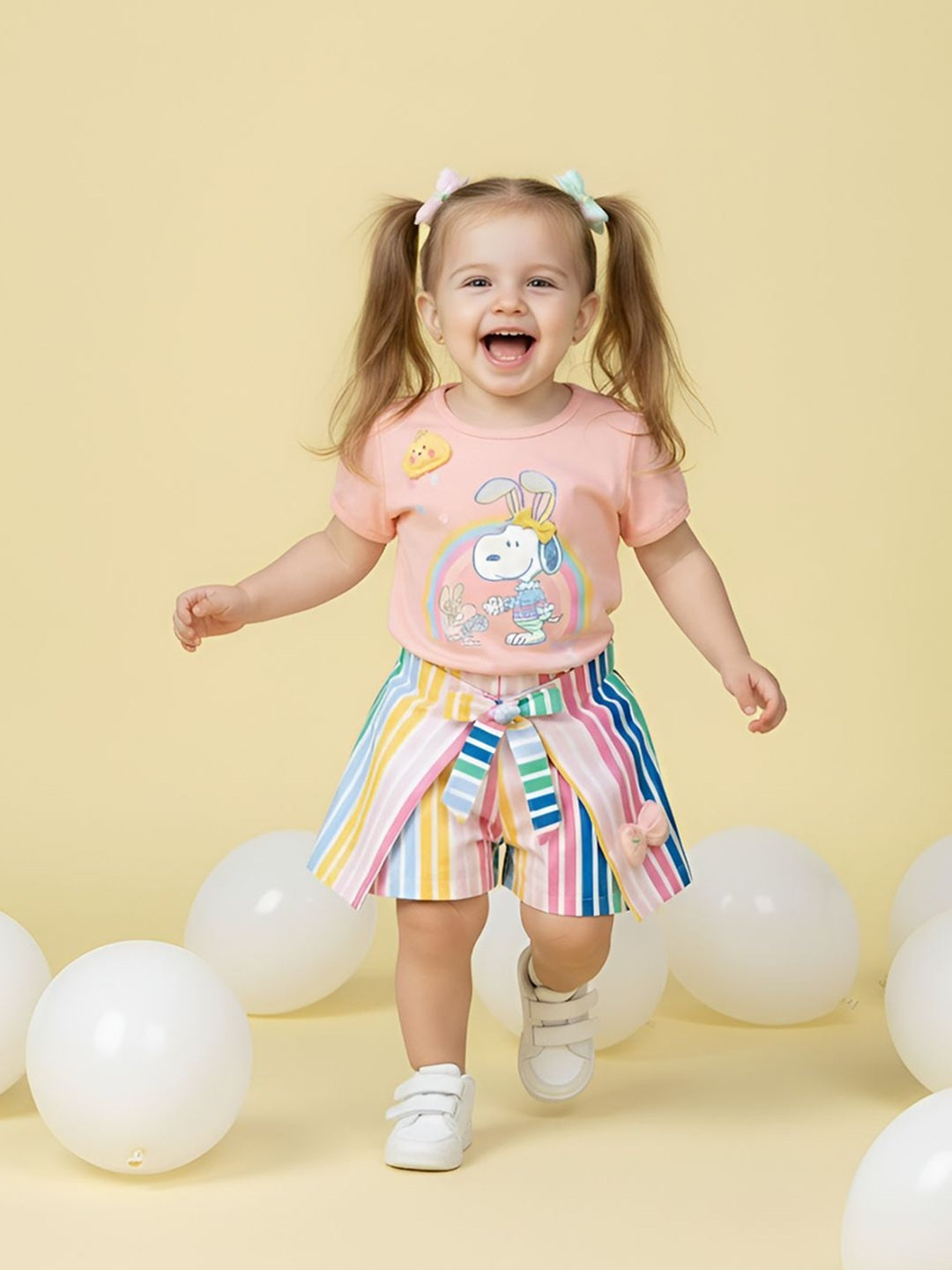 Pure Cotton Top with Shorts